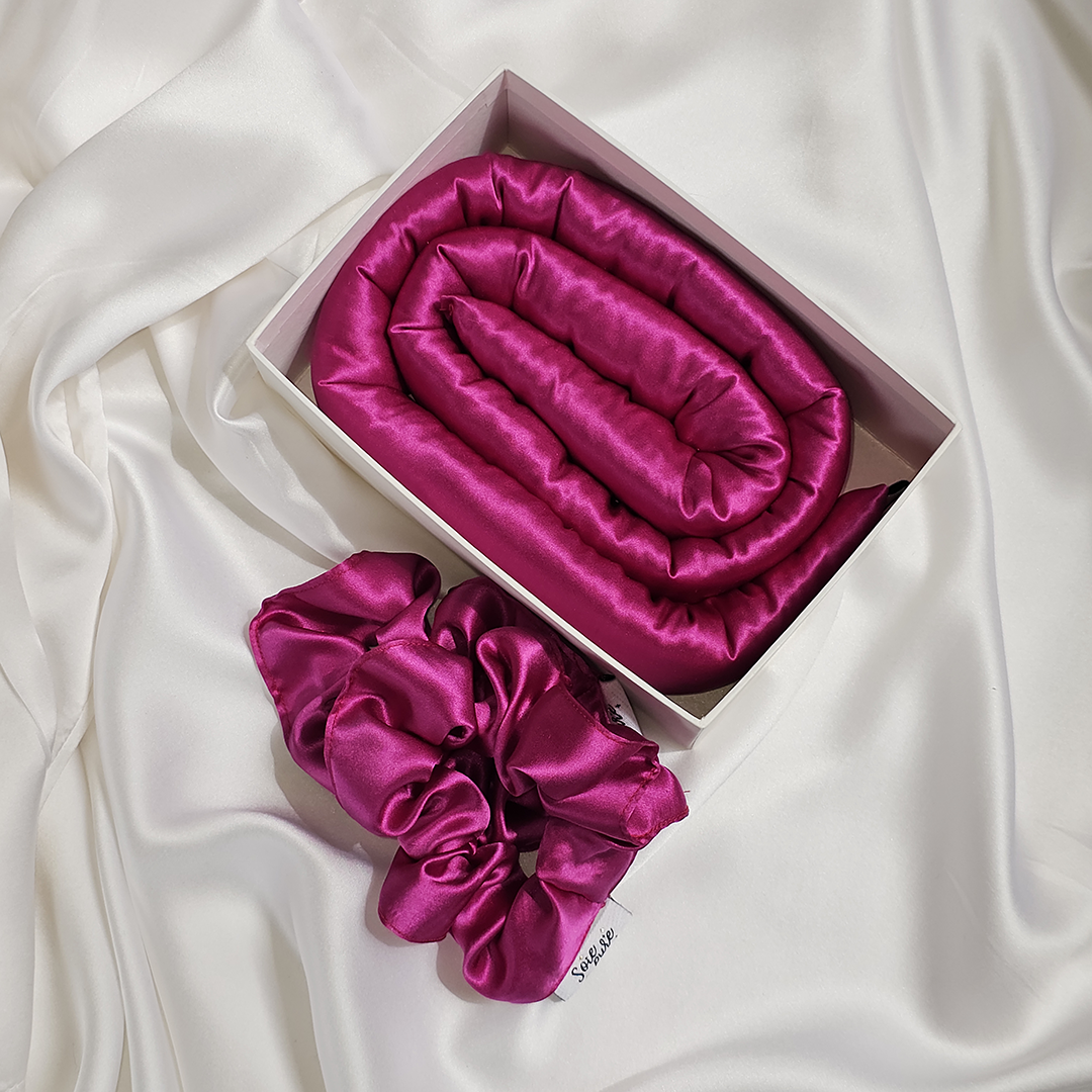 Silk Eye Mask + Scrunchie