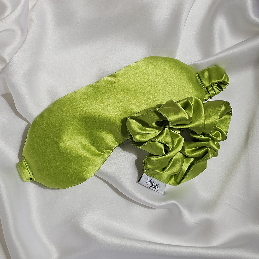 Silk Eye Mask + Scrunchie