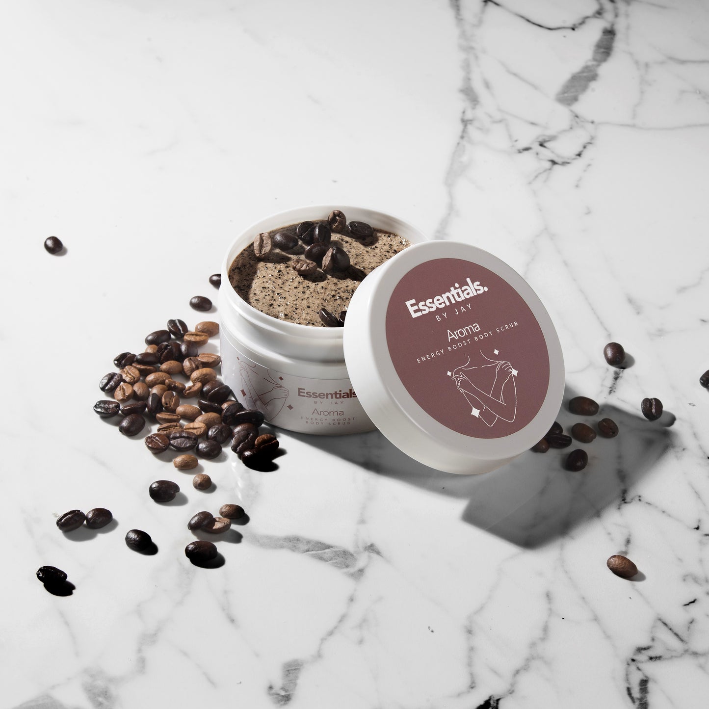 AROMA Foaming Coffee Body Scrub