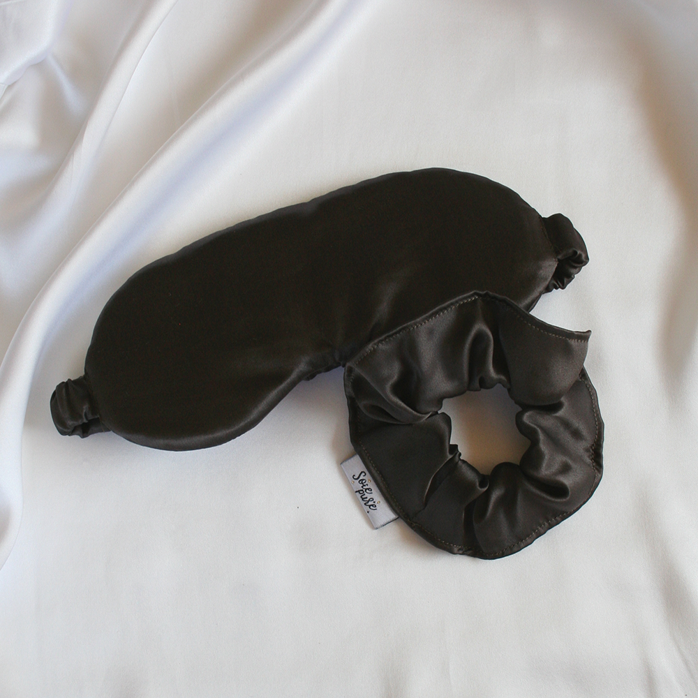 Silk Eye Mask + Scrunchie