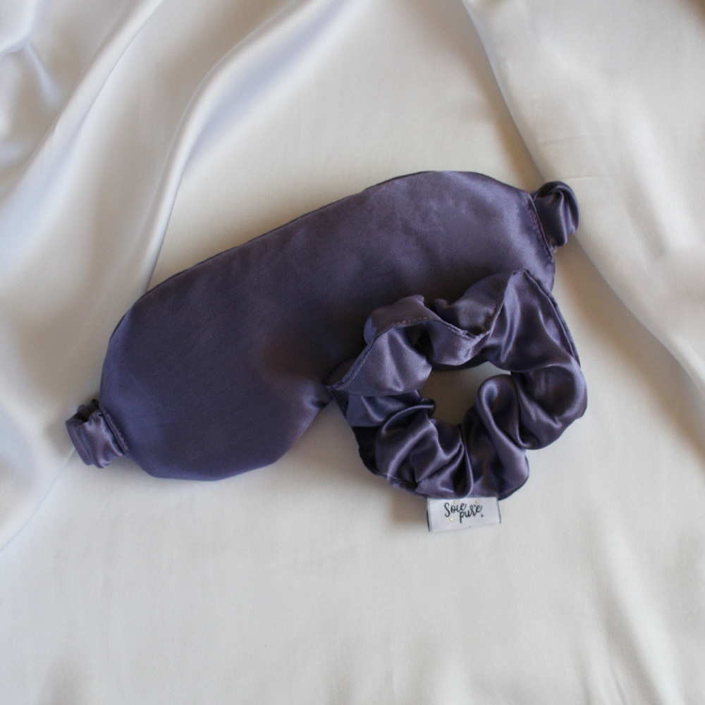 Silk Eye Mask + Scrunchie