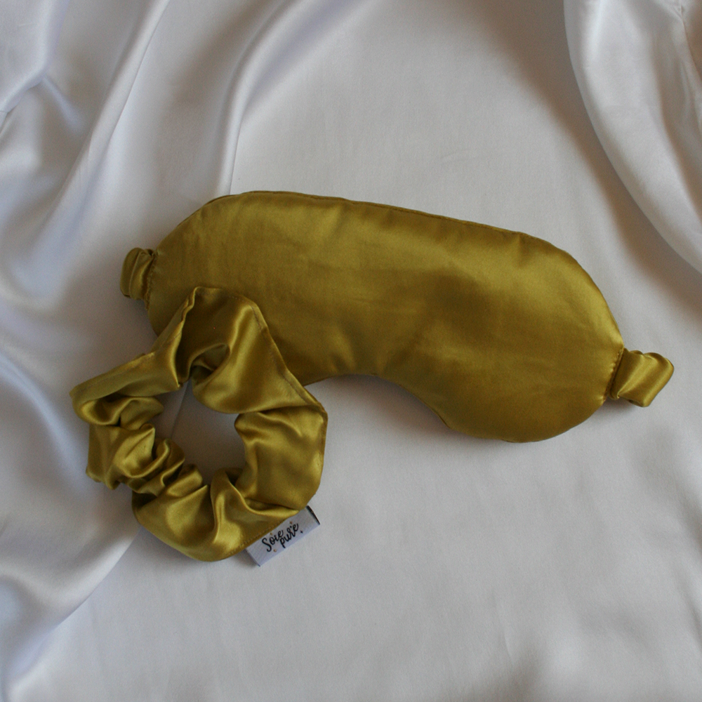 Silk Eye Mask + Scrunchie