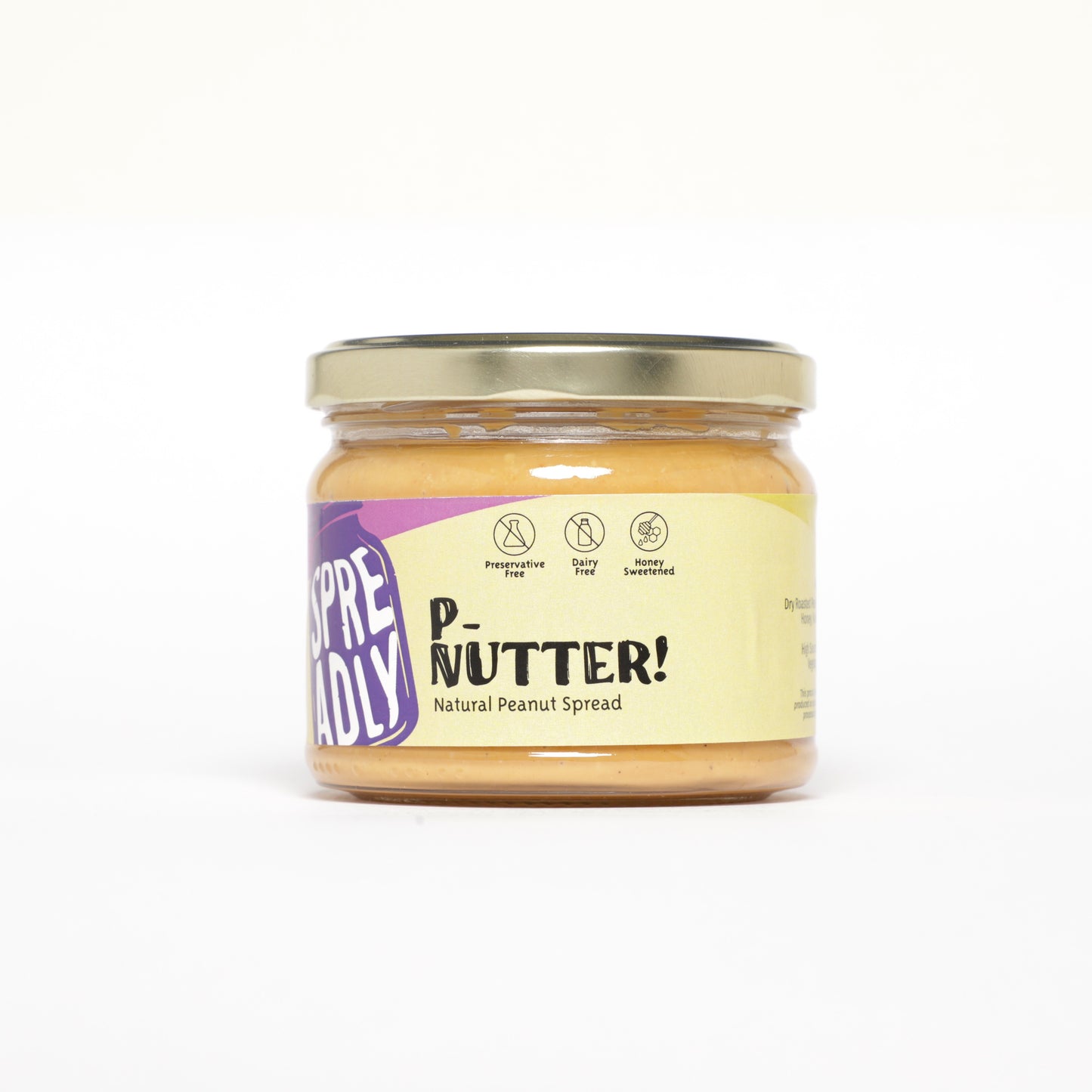 P-NUTTER ! NATURAL PEANUT SPREAD