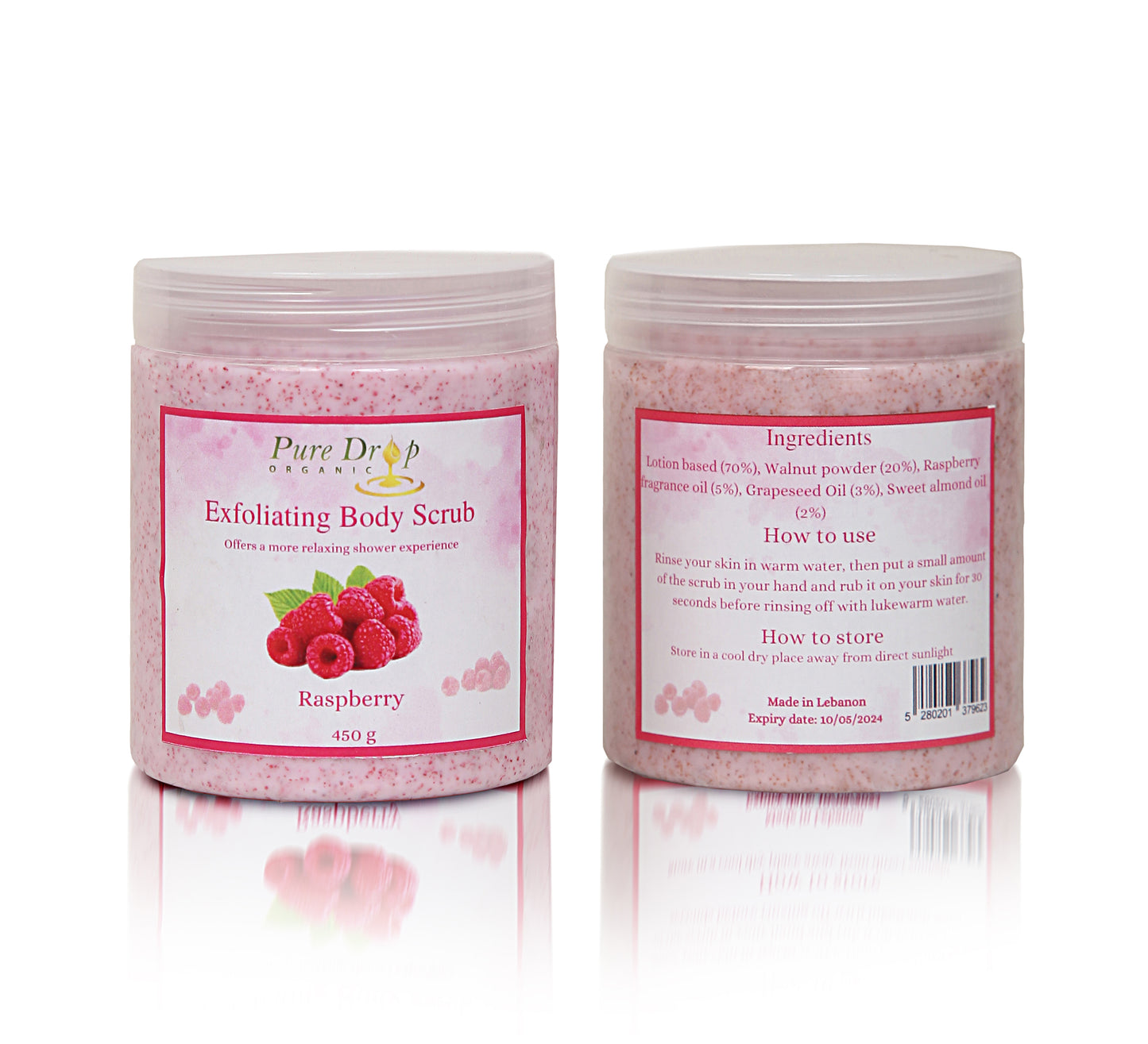 Raspberry Body Scrub