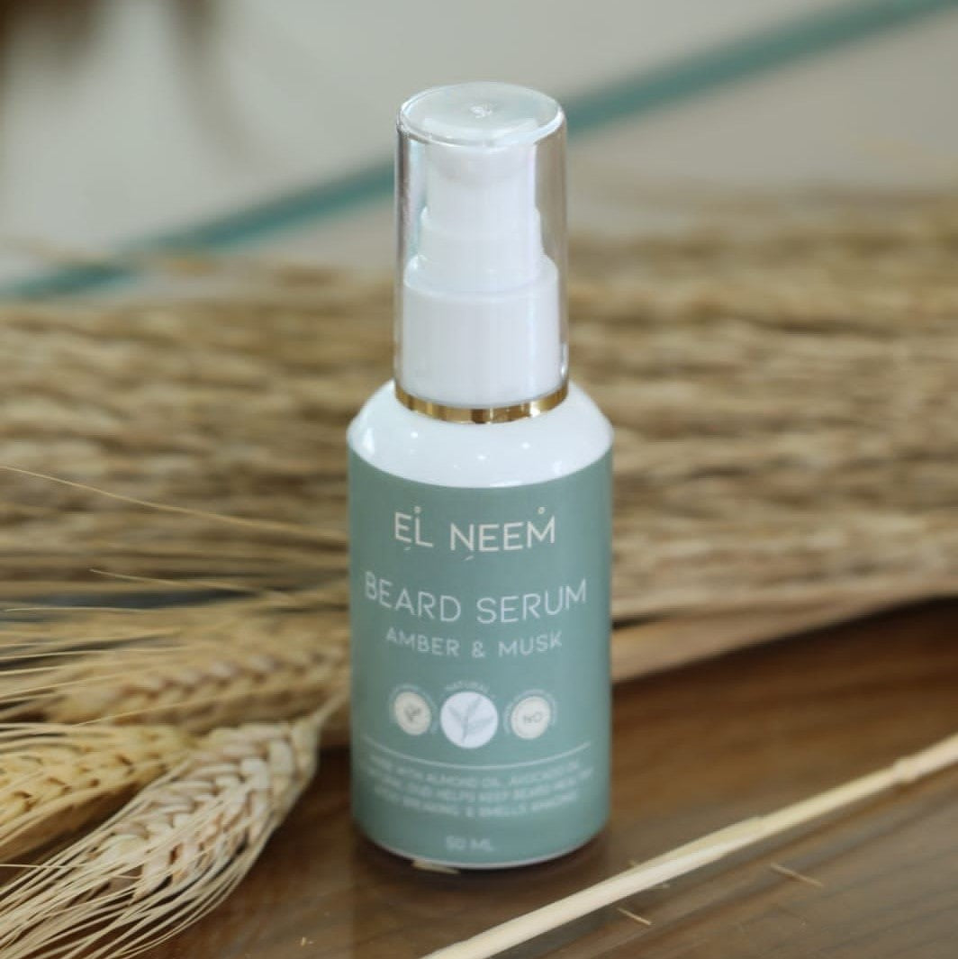 Beard Serum, Amber & Musk