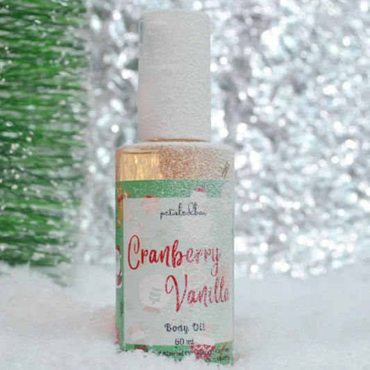 Body Oil, Cranberry & Vanilla
