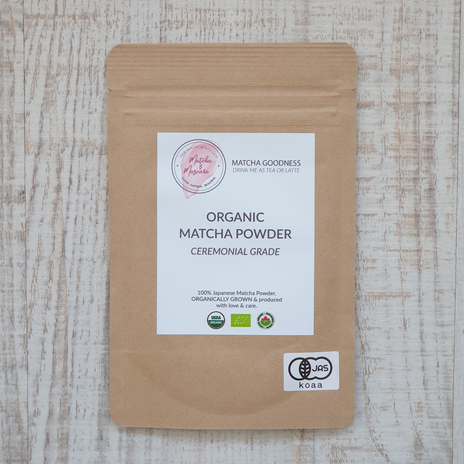 MATCHA & MASCARA - Matcha Goodness - MATCHA & MASCARA
