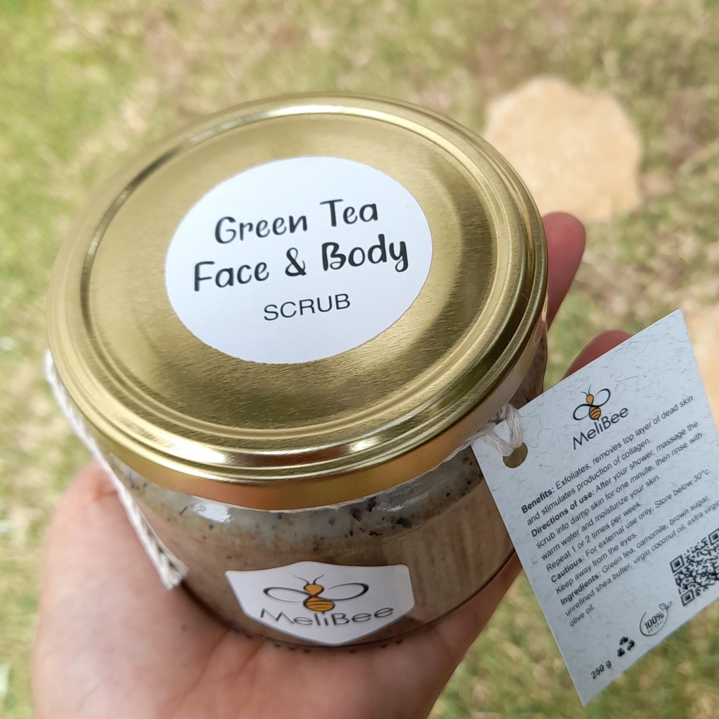 Green Tea Face & Body Scrub
