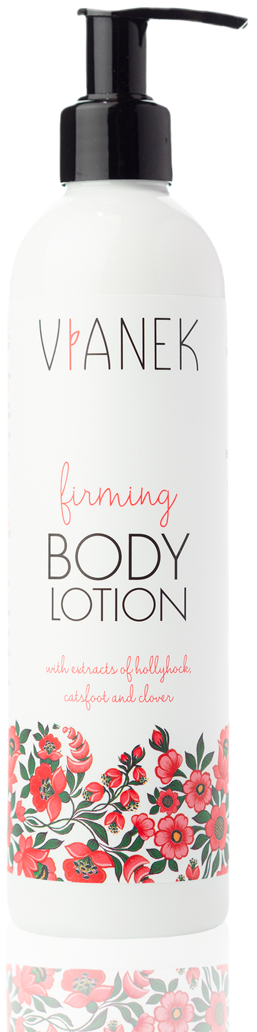 Firming Body Lotion with extracts of Hollyhock, Catsfoot & Clover