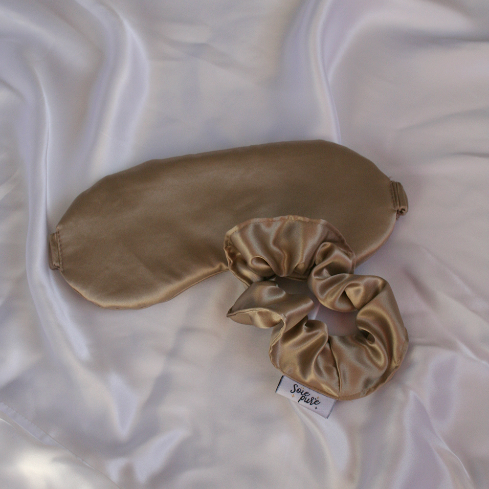 Silk Eye Mask + Scrunchie