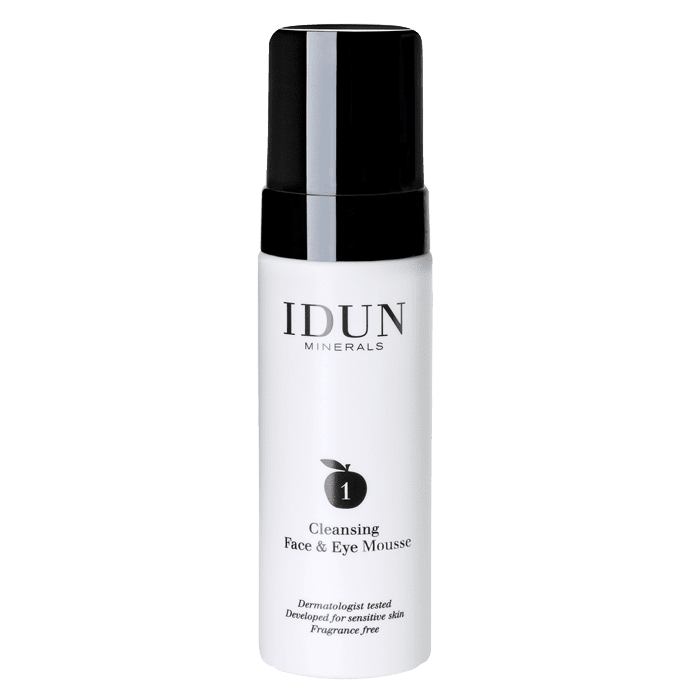 IDUN Minerals - Cleansing Face & Eye Mousse - MATCHA & MASCARA