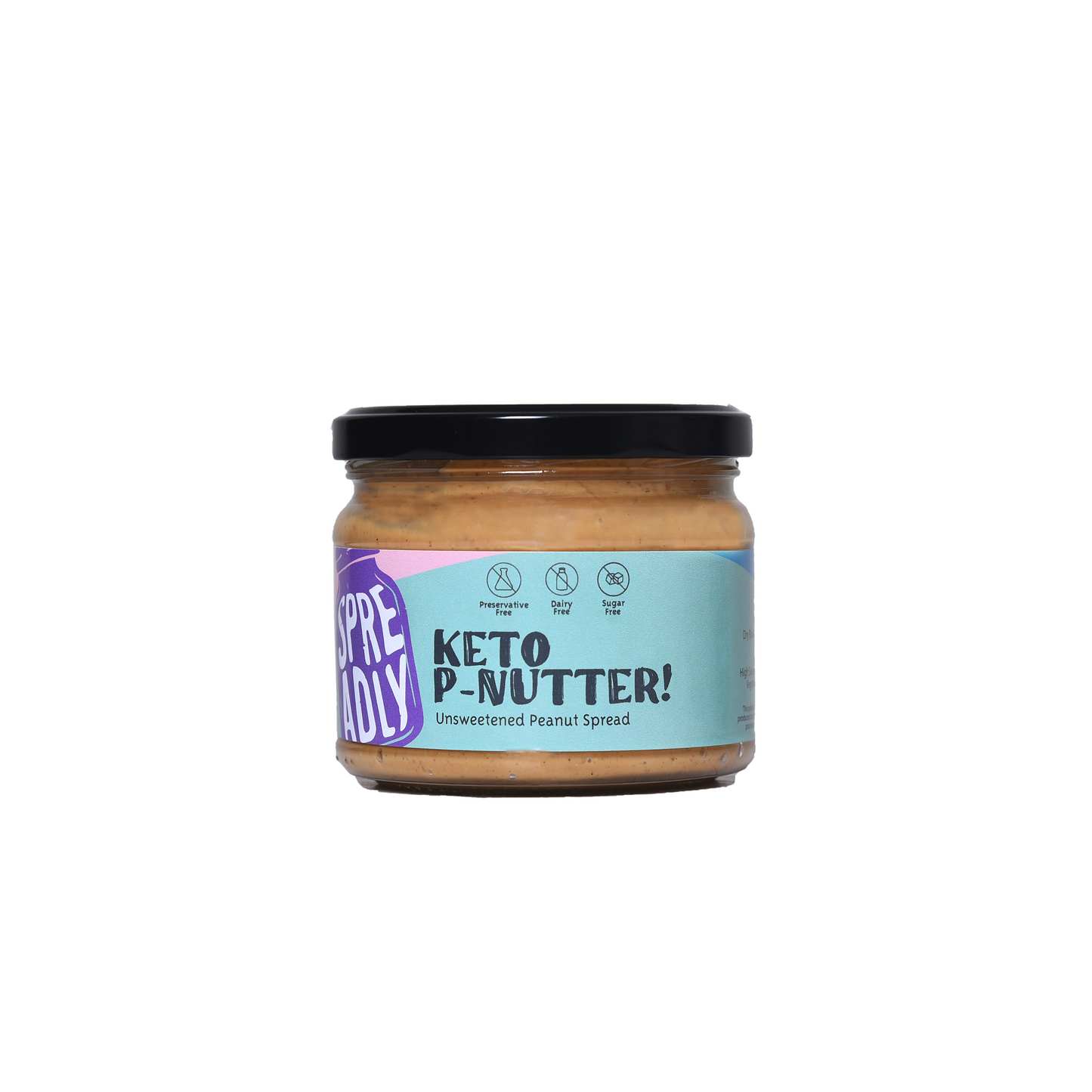 KETO P-NUTTER ! Unsweetened Natural Peanut Spread