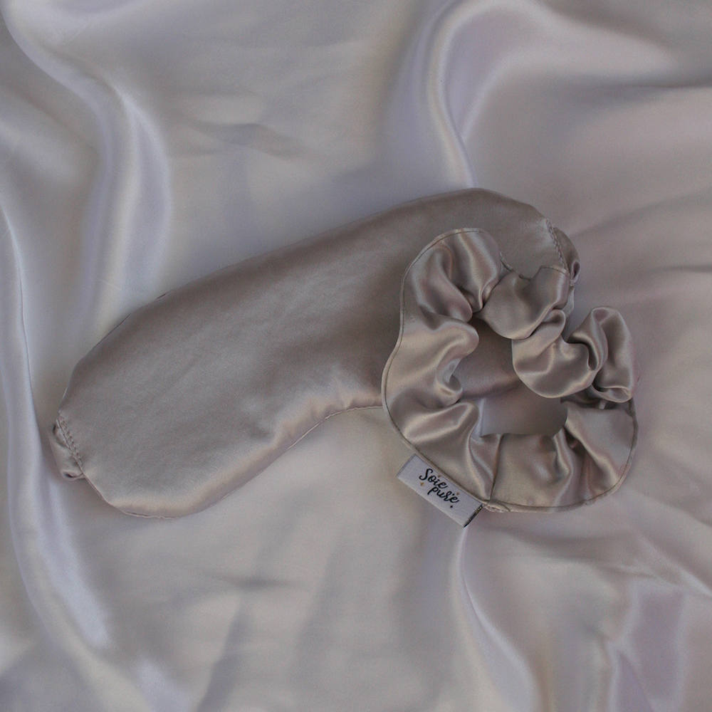 Silk Eye Mask + Scrunchie