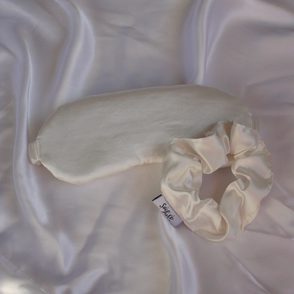 Silk Eye Mask + Scrunchie