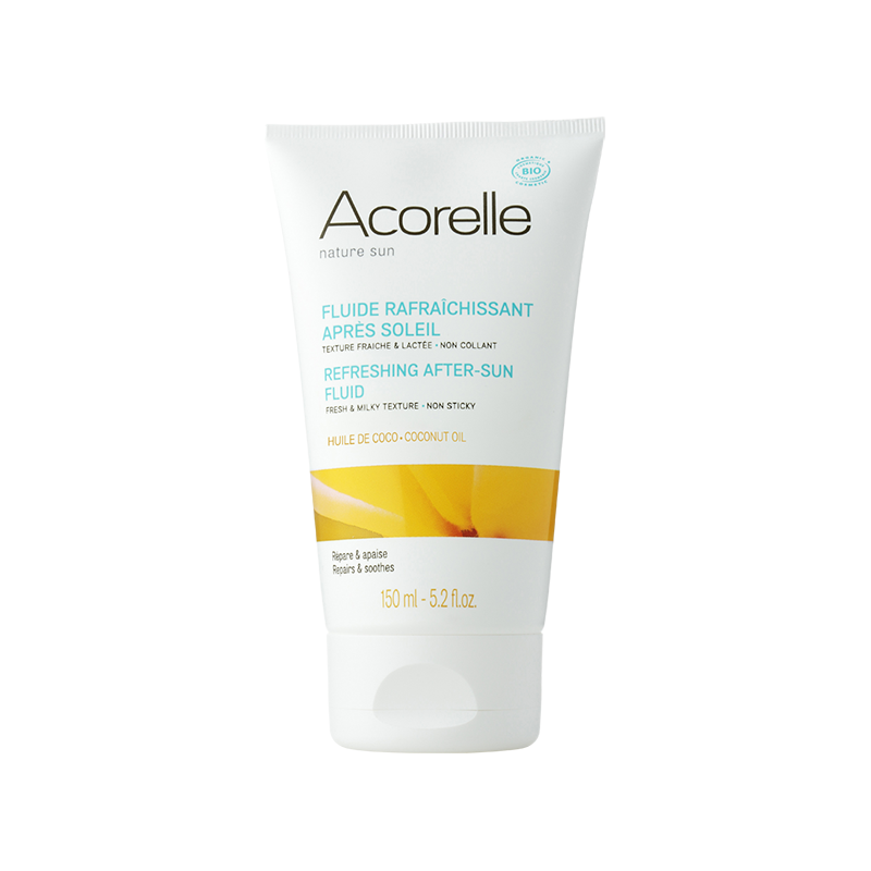 Acorelle - Organic Refreshing After-Sun Fluid - MATCHA & MASCARA