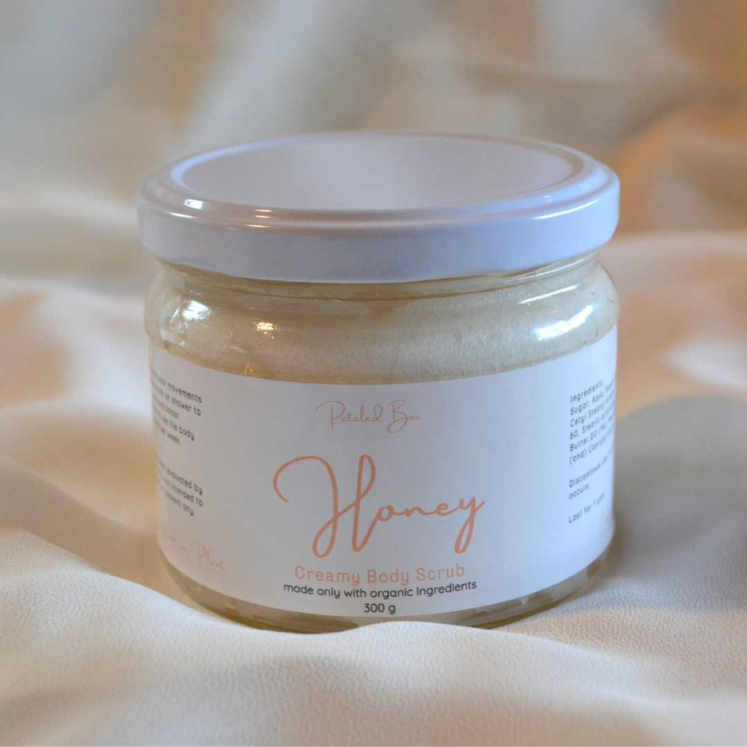 Creamy Body Scrub, Honey